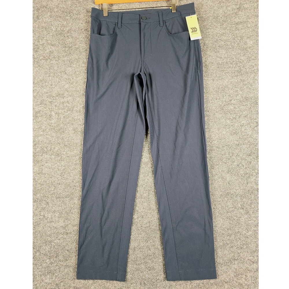 All in Motion Mens 360 Lifestyle Pant‎ Blue Quick Dry UPF 50 Stretch Size 30x30
